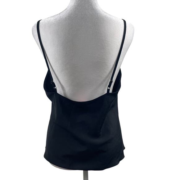 VTG Y2K Josie Natori Silk Feel Sleep Set Sz M Pajamas Loungewear Crop Pants - Picture 4 of 9